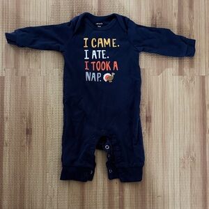 Carter’s Thanksgiving Long Sleeved One Piece